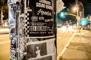The Gilman is well respected in the local Bay Area music scene.