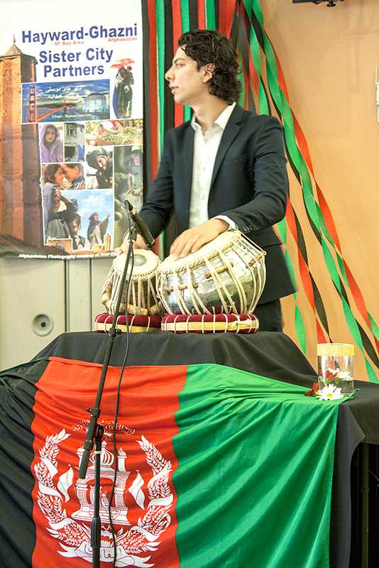 Afghan folk music was played to celebrate Nowruz.