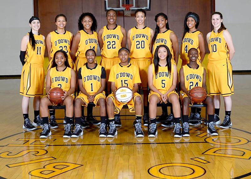 The 2014 Bishop O’Dowd’s women’s basketball team.