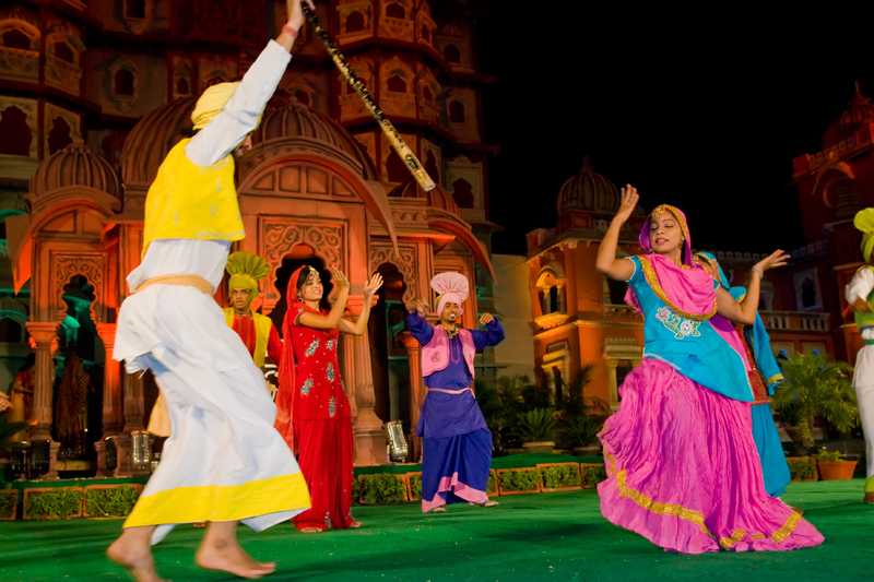 Baile tradicional Bhangra