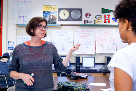 Lisa Shafer has taught at Fremont High School in Oakland for eight years. 