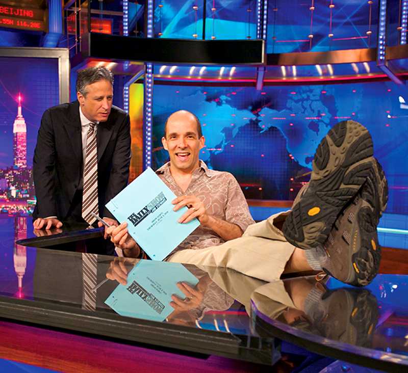 J.R. Havlan has written 2,821 episodes in his 18 years on The Daily Show.