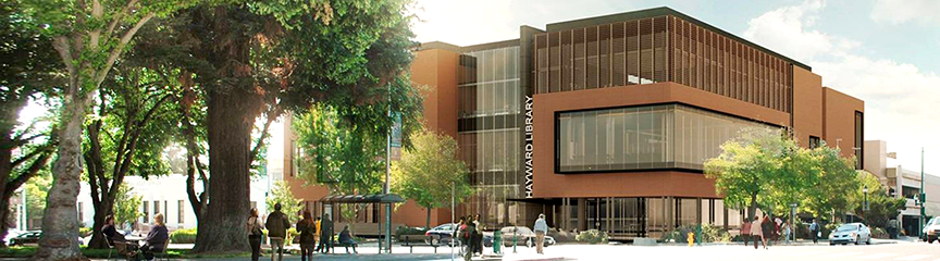 The new building will replace the existing library, which was built in 1951.  