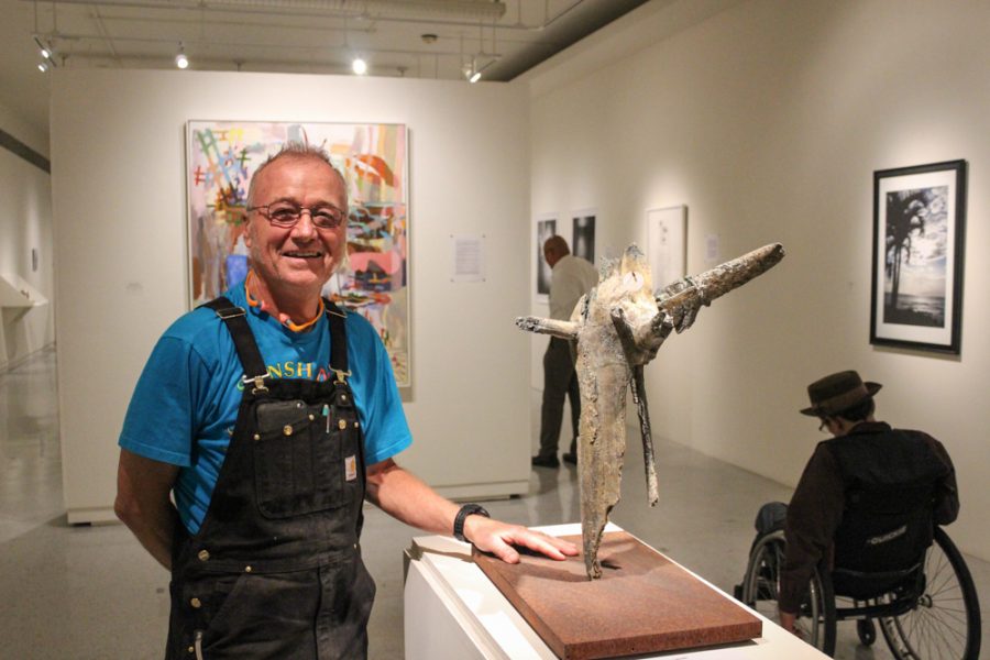 Staff and faculty art featured in campus exhibition