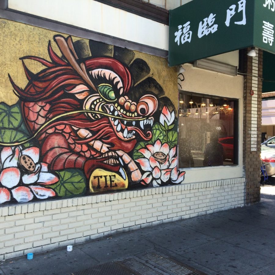 Oakland+nonprofit+beautifies+Chinatown+with+golden+dragons