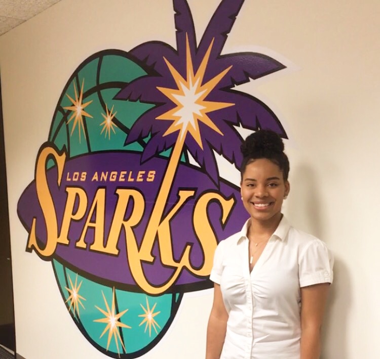 My internship with the Los Angeles Sparks