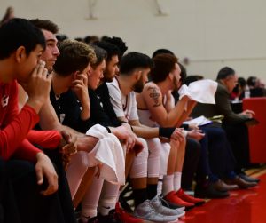 Cal State Eastbay Men’s Basketball team during game against Stanislaus State
Warriors held on 6 th January 2018 at Pioneer Gymnasium at Hayward.