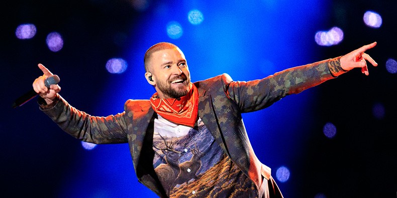 Justin Timberlake makes his return
