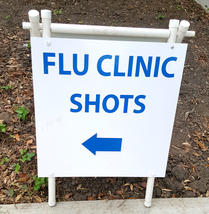 Clínica de vacunas contra la gripe en CSUEB