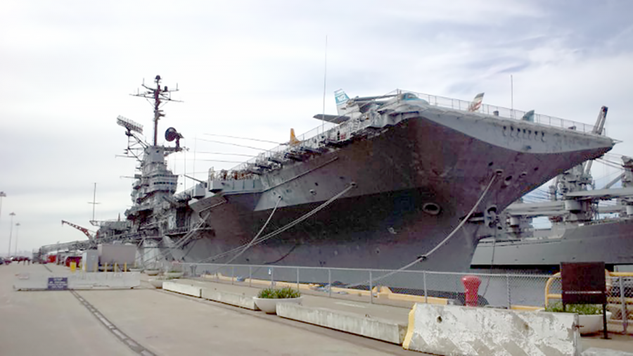 Researchers+discover+WWII+carrier+with+ties+to+Bay+Area
