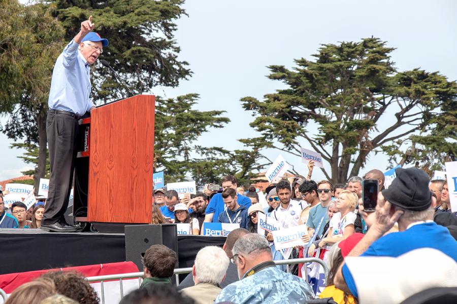Bernie+Sanders%E2%80%99+first+rally+in+the+Bay+Area