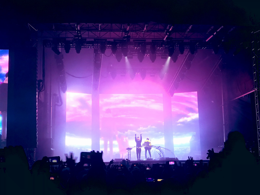 On Sunday, June 16, the Second Sky festival took place at Middle Harbor Shoreline Park in West Oakland where Porter Robinson and Madeon played the final song of the night.