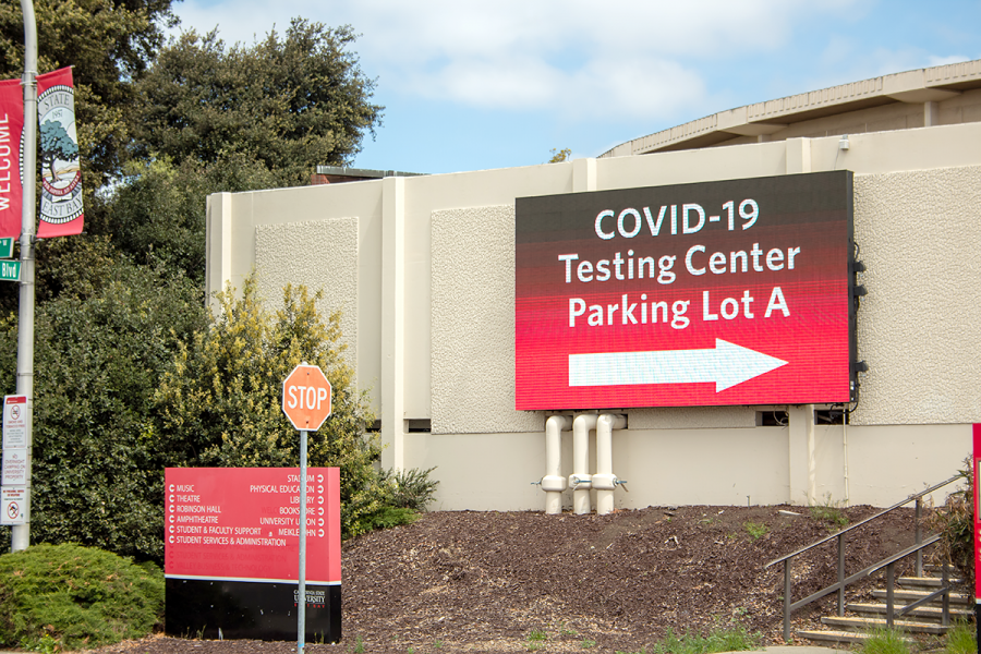 COVID-19+testing+center+moves+to+CSUEB+campus