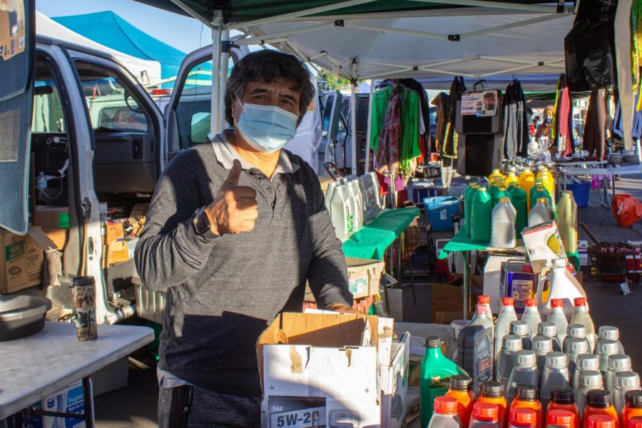 LA County Swap Meet sells masks but does little else in protecting patrons from COVID-19
