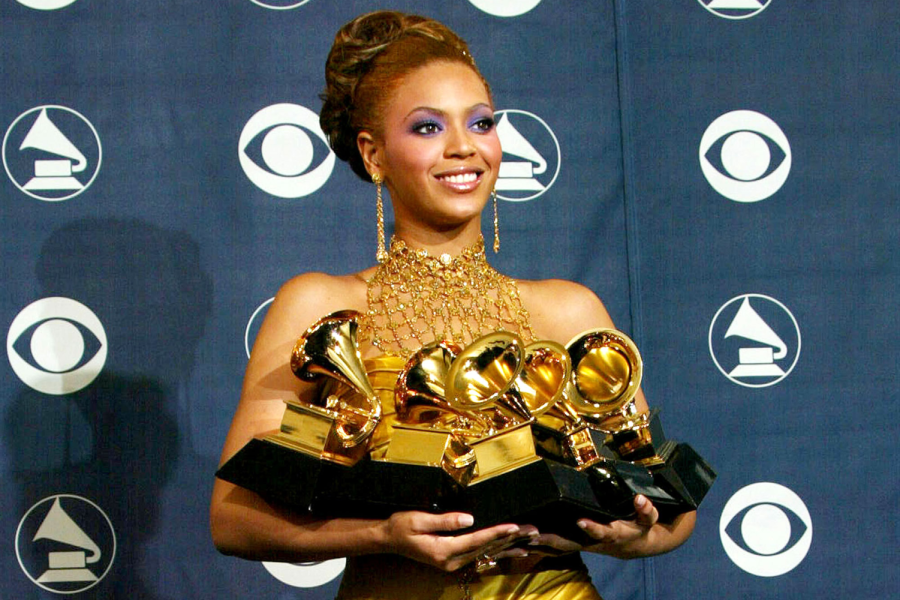 Beyonc%C3%A9+Breaks+Record+For+Most+Grammys