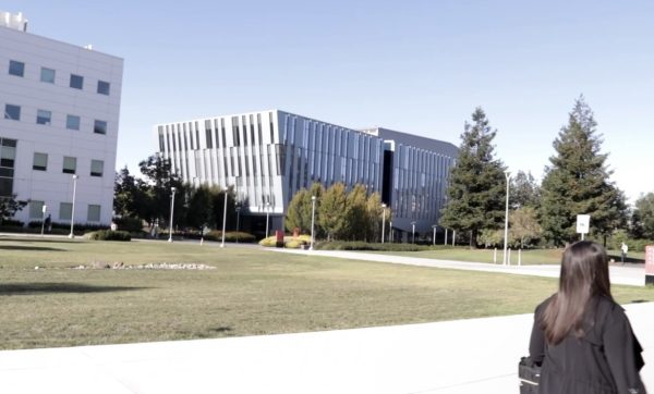 Image of the Student Services and Administration Building at CSUEB