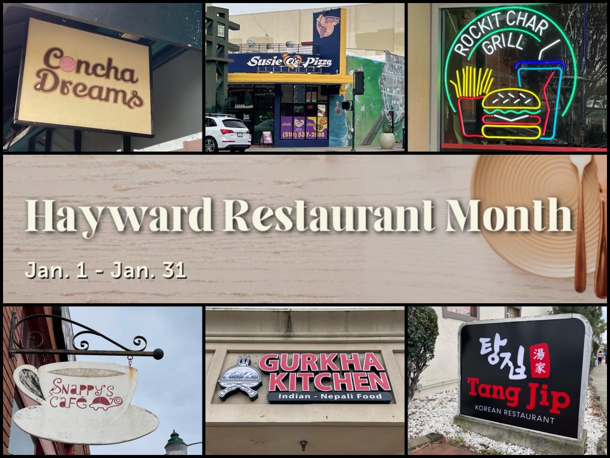 Promotional graphic from City of Hayward. Storefront photos by Chris McNicholas.